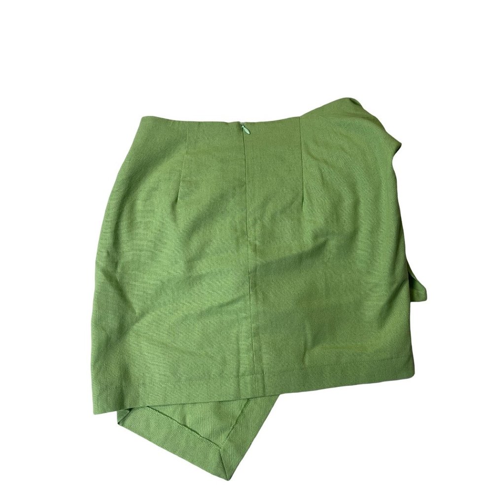 NWT Emory Park Lime Green Wrap Skirt Size S - Picture 2 of 6
